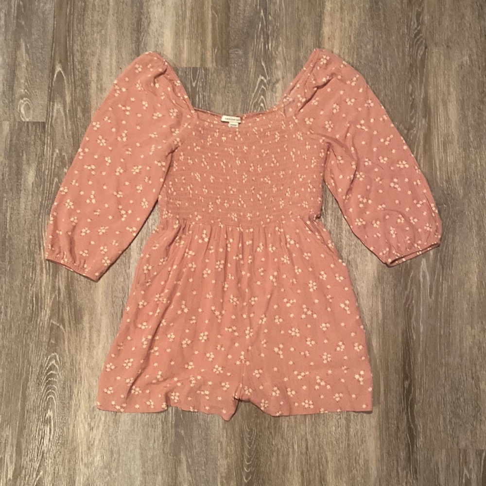 blush pink romper from American Eagle size xs-s